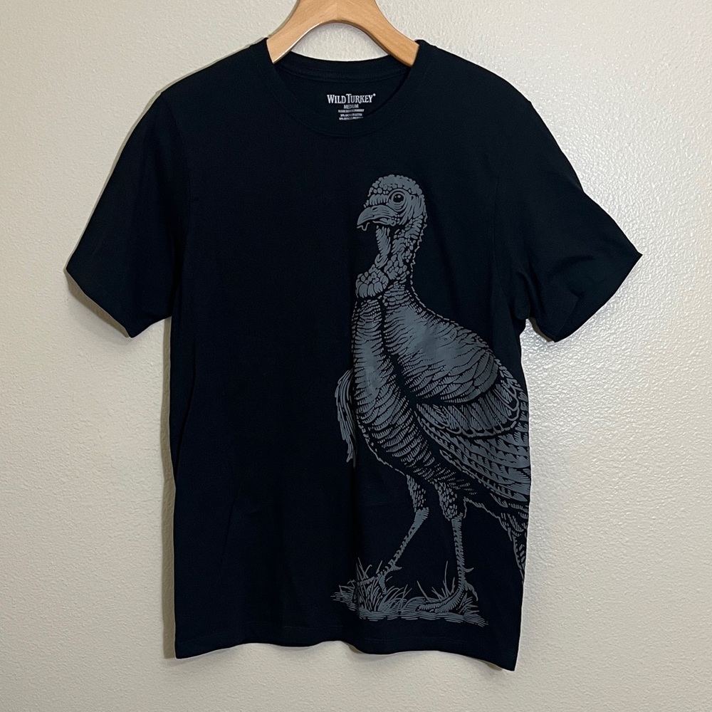 Wild Turkey Black Graphic T-Shirt